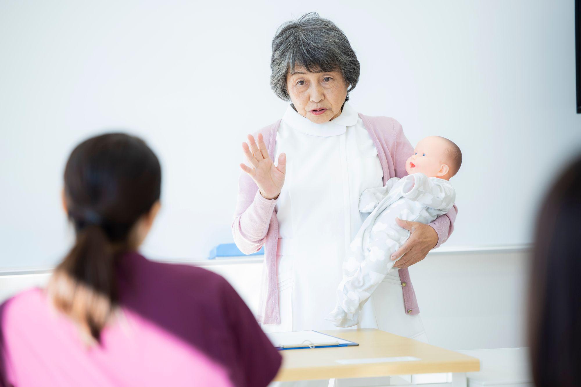 助産師　母親学級