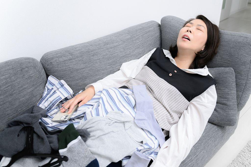 女性　更年期　疲労　ホルモンバランス　乱れ