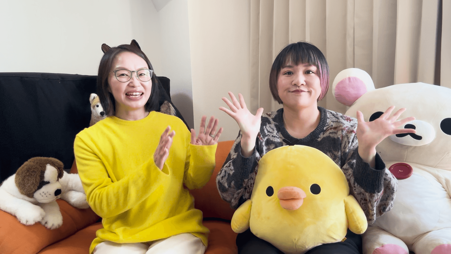 シオリーヌさんと宋 美玄編集長１