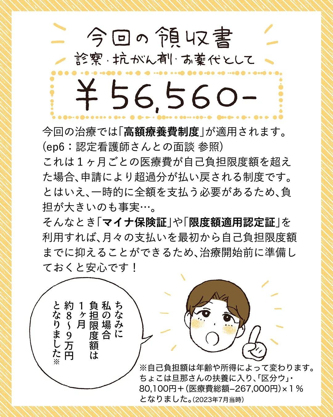 日々是好日　フリーランスカメラマン　乳がん　治療費　高額医療費制度