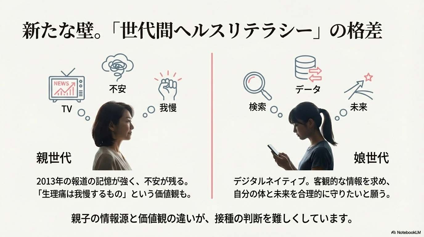 子宮頸がん 世代間格差 ヘルスリテラシー