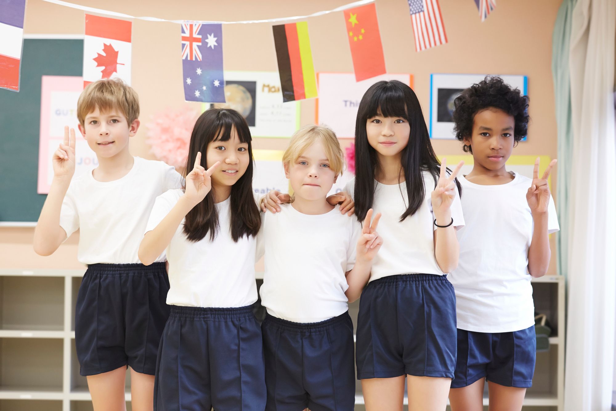 多様なバックグラウンドのある子供達