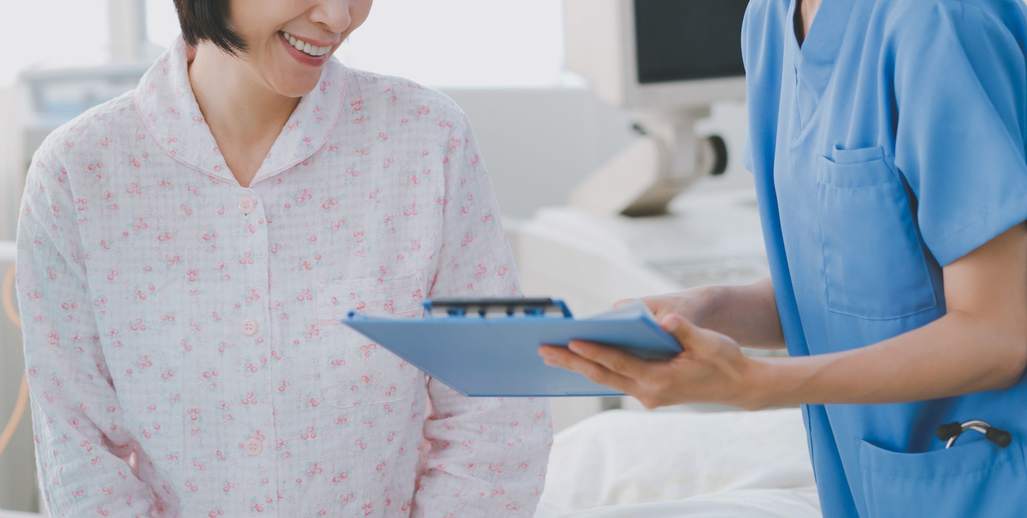 女性患者への回診