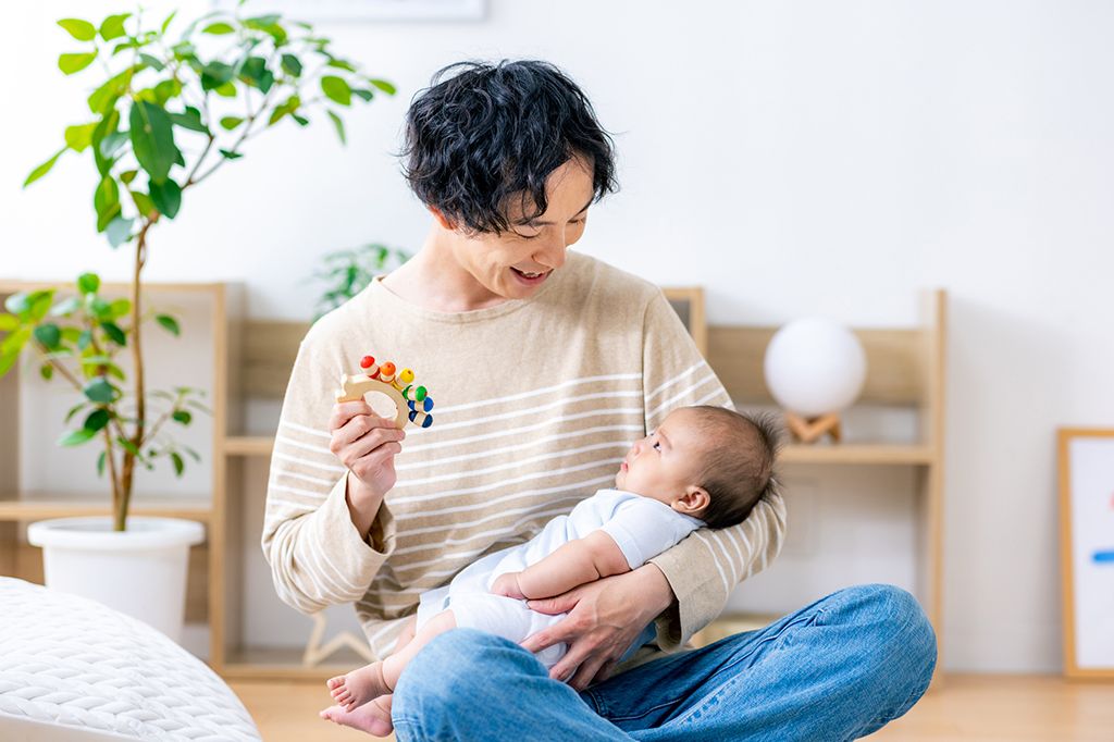 父親 子ども 赤子 育児